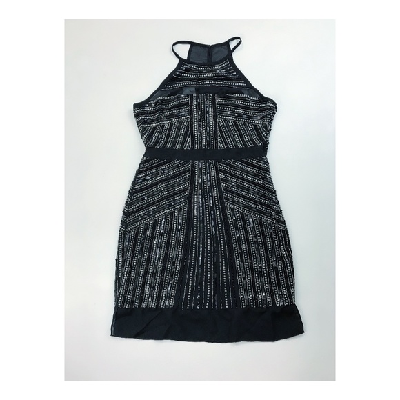 PARKER Sheer Beaded Dress - Picture 1 of 13